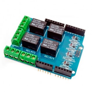 Arduino UNO-MEGA 4-релейний Шилд