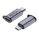 Адаптер USB Type-C в Micro USB (5V-2.4A)