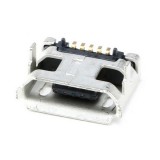 Роз'єм Micro USB Type B гніздо 5P SMT-DIP (5.9мм.)