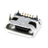 Роз'єм Micro USB Type B гніздо 5P SMT-DIP-H