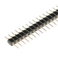 Штирьовий роз'єм PLS-40-R-DS 2.54-CUAu Мідь (тато)