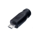 Перехідник DC 5.1 / 2.1 на micro USB