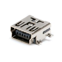 Роз'єм гніздо mini-USB 5pin SMD