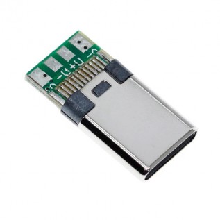 Роз'єм USB Type-C штекер на платі (4 контакти)