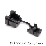 Кабельне введення розбірне D-7.7-8.7 мм. (нейлон) 6P3-4