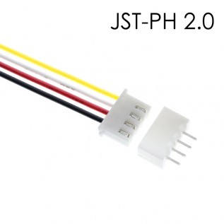 Кабель з роз'ємом Micro JST-PH 2.0 мм - 4P (DIP)