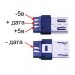 Роз'єм micro USB slim білий