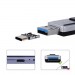 Адаптер OTG USB-A 2.0 в USB Type-C