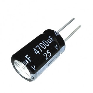 Конденсатор електролітичний 4700uF 25V (16x25)