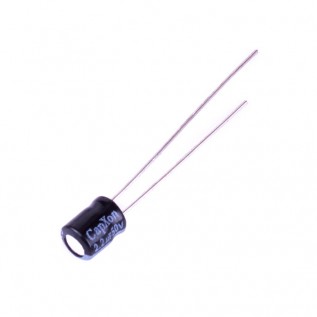 CapXon 2.2uF 50V (3x5) SS - електролітичний конденсатор