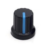 Ручка потенціометра 15 мм. синя (G01)