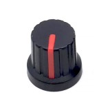 Ручка потенціометра 15 мм. червона (G01)