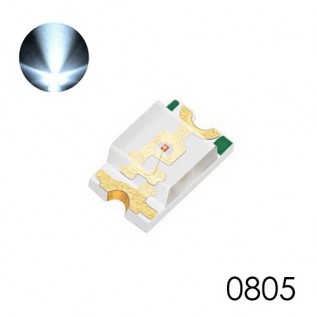 Світлодіод SMD 0805 білий