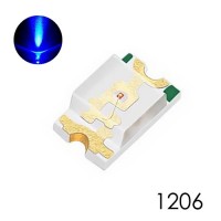 Світлодіод SMD 1206 синій