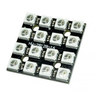 WS2812 - модуль 4x4 RGB 16 світлодіодів