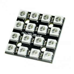WS2812 - модуль 4x4 RGB 16 світлодіодів