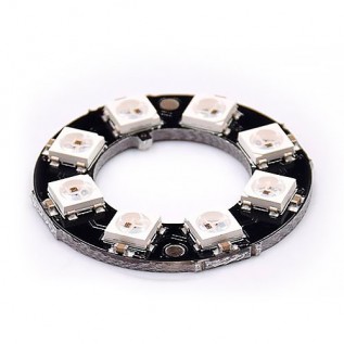 WS2812 - кільце 8 RGB світлодіодів