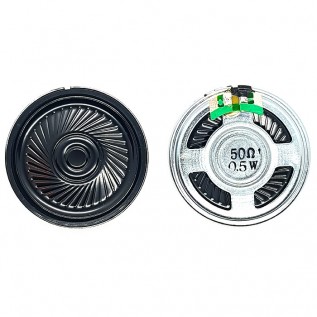 Динамік 50 Ом, 0.5W (40мм.)