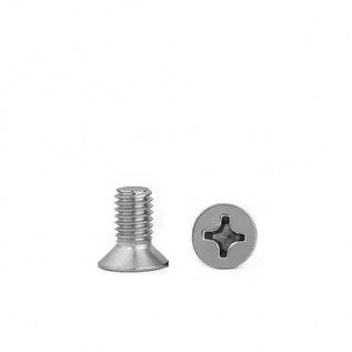 Гвинт сталевий М2x4мм потай