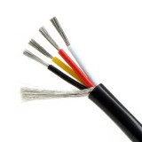 Кабель сигнальний 4х0.14 мм² CU, екранований, чорний 1 метр