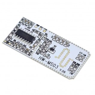 HW-MS03 - Мікрохвильовий датчик руху 2.4 - 5.8 ГГц