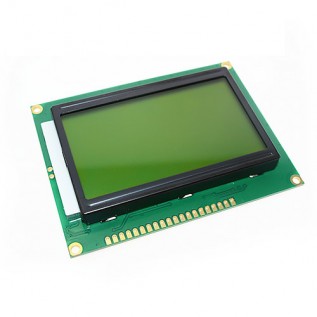 Графічний дисплей 128x64 LCD - жовтий