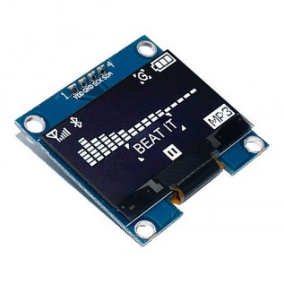 Дисплей OLED 128x64 1.3" I2C білий (SH1106)