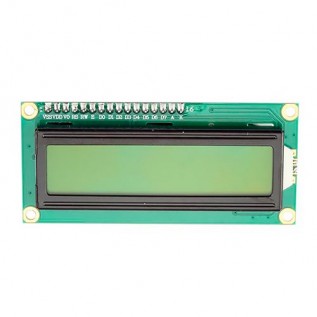 Дисплей 2x16-1602A з інтерфейсом I2C жовтий