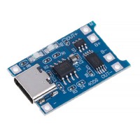 Модуль заряду літієвої батареї з захистом USB Type-C