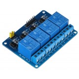 Релейний модуль 5 вольт 4 канали