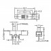 Перемикач ползунковий SS-12F15G5