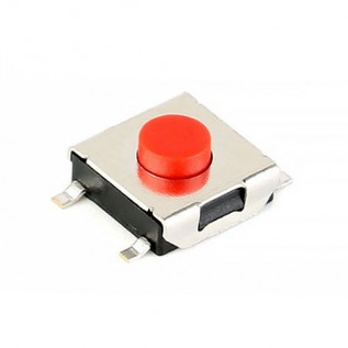 Кнопка тактова SMD 6x6x3.1 мм.