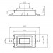 Кнопка тактова SMD 3x6x2.5 мм.