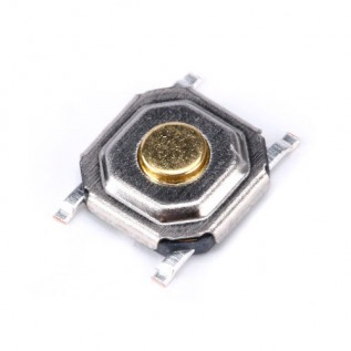 Кнопка тактова SMD 5.2x5.2x1.5 мм.